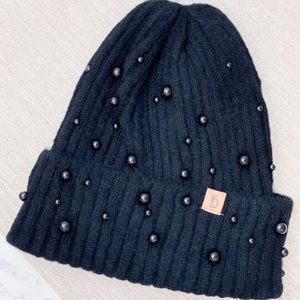 All Over Pearl Beanie